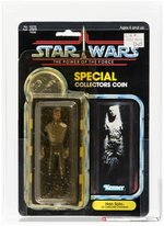 STAR WARS: THE POWER OF THE FORCE (1985) -  HAN SOLO (IN CARBONITE CHAMBER) 92 BACK AFA 80+ Y-NM.