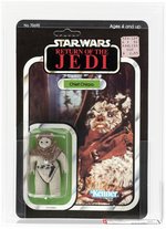 STAR WARS: RETURN OF THE JEDI (1983) - CHIEF CHIRPA 65 BACK-B AFA 85 NM+ (CLEAR BLISTER).