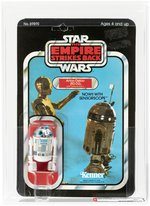 STAR WARS: THE EMPIRE STRIKES BACK (1982) - ARTOO DETOO (R2-D2) SENSORSCOPE 48 BACK-A AFA 80 NM.