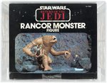 STAR WARS: RETURN OF THE JEDI (1984) - RANCOR MONSTER FIGURE AFA 80 NM.