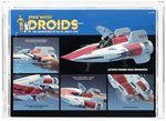 STAR WARS: DROIDS (1985) - A-WING FIGHTER VEHICLE AFA 75 EX+/NM.