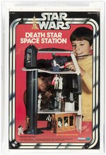 STAR WARS (1978) - DEATH STAR SPACE STATION PLAYSET AFA 80+ NM.