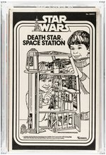 STAR WARS (1978) - DEATH STAR SPACE STATION PLAYSET AFA 80+ NM.