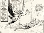 HAWKMAN #18 COMIC BOOK PAGE ORIGINAL ART BY MURPHY ANDERSON.