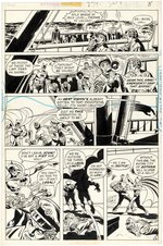 SUPERMAN #279 COMIC BOOK PAGE ORIGINAL ART BY CURT SWAN.