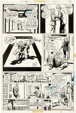 SUPERMAN #279 COMIC BOOK PAGE ORIGINAL ART BY CURT SWAN.