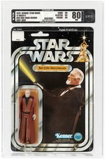 STAR WARS (1978) - BEN (OBI-WAN) KENOBI 12 BACK-A AFA 80 NM (GRAY HAIR).