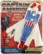 FLYING CAPTAIN AMERICA FACTORY-SEALED GLIDER TOY BY TRANSOGRAM.