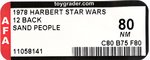 HARBERT GUERRE STELLARI/STAR WARS (1978) - SABBIPODE (SAND PEOPLE/TUSKEN RAIDER) 12 BACK AFA 80 NM.