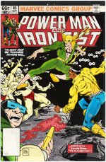 POWER MAN AND IRON FIST #85 COVER COLOR GUIDE (ANDY YANCHUS COLORIST).