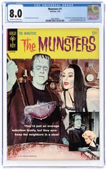 MUNSTERS #1 JANUARY 1965 CGC 8.0 VF.