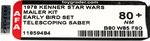 STAR WARS (1978) - EARLY BIRD MAILER KIT (DOUBLE-TELESCOPING LUKE SKYWALKER, PRINCESS LEIA, CHEWBACCA & R2-D2) AFA 80+ NM.