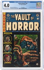 VAULT OF HORROR #34 DECEMBER 1953-JANUARY 1954 CGC 4.0 VG.