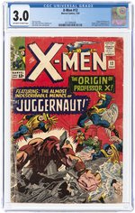 X-MEN #12 JULY 1965 CGC 3.0 GOOD/VG (FIRST JUGGERNAUT).