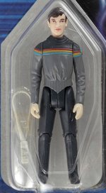 STAR TREK: THE NEXT GENERATION (1989) - WESLEY CRUSHER GALOOB PROTOTYPE AFA 80+ NM (CAPTAIN PICARD CARD BACK).