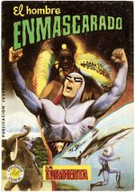 THE PHANTOM "EL HOMBRE ENMASCARADO" #8 SPANISH COMIC BOOK COVER ORIGINAL ART BY J.L. BLUME.