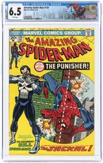 AMAZING SPIDER-MAN #129 FEBRUARY 1974 CGC 6.5 FINE+ (FIRST PUNISHER).