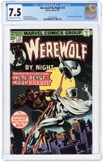 WEREWOLF BY NIGHT #33 SEPTEMBER 1975 CGC 7.5 VF-.