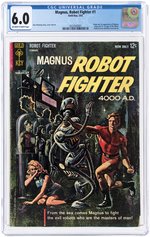 MAGNUS, ROBOT FIGHTER #1 FEBRUARY 1963 CGC 6.0 FINE (FIRST MAGNUS).