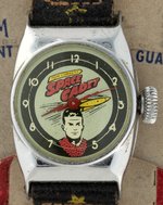TOM CORBETT SPACE CADET BOXED WATCH WITH ROCKET INSERT.