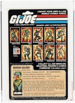 G.I. JOE (1982) - SHORT-FUZE SERIES 1/9 BACK AFA 70 EX+ (STRAIGHT ARM/CLOSED HANDLE MORTAR).
