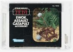 STAR WARS: RETURN OF THE JEDI (1984) - EWOK ASSAULT CATAPULT AFA 90 NM+/MINT.