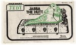 STAR WARS: RETURN OF THE JEDI (1983) - JABBA THE HUTT ACTION PLAYSET CAS 85 (LINE-ART DEALER BOX).