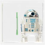 STAR WARS: THE POWER OF THE FORCE (1984) - LOOSE (BAGGED) ACTION FIGURE - R2-D2 (POP-UP LIGHTSABER) AFA 85 NM+.