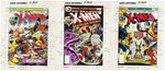 UNCANNY X-MEN MARVEL MASTERWORKS CLASSIC COVERS #94, 95, 99 AND 100 COLOR GUIDE LOT OF FOUR (ANDY YANCHUS COLORIST).