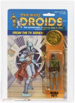 STAR WARS: DROIDS (1985) - BOBA FETT AFA 85 Y-NM+.