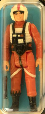 STAR WARS: RETURN OF THE JEDI (1984) - LUKE SKYWALKER (X-WING PILOT) 77 BACK-A AFA 80 Y-NM.