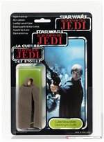 PALITOY STAR WARS: RETURN OF THE JEDI (1984) - LUKE SKYWALKER (JEDI KNIGHT, CAPE ON) TRI-LOGO 70 BACK-B AFA 80 NM.