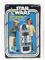 STAR WARS (1978) - ARTOO DETOO (R2-D2) INFLATABLE BOP BAG AFA 75 EX+/NM.