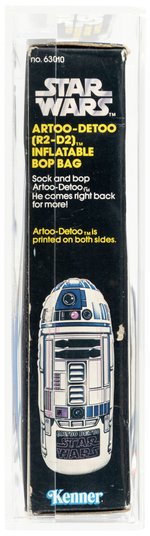 STAR WARS (1978) - ARTOO DETOO (R2-D2) INFLATABLE BOP BAG AFA 75 EX+/NM.