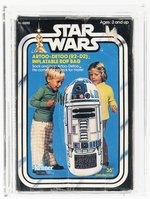 STAR WARS (1978) - ARTOO DETOO (R2-D2) INFLATABLE BOP BAG AFA 75 EX+/NM.