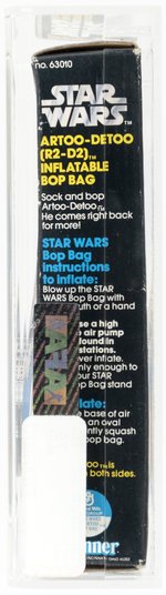 STAR WARS (1978) - ARTOO DETOO (R2-D2) INFLATABLE BOP BAG AFA 75 EX+/NM.