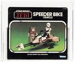 STAR WARS: RETURN OF THE JEDI (1983) - SPEEDER BIKE VEHICLE AFA 80+ NM.