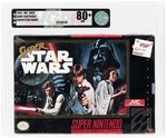 NINTENDO SNES (1992) SUPER STAR WARS VGA 80+ NM.