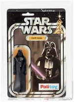 PALITOY STAR WARS (1978) - DARTH VADER 12 BACK-B AFA 75 EX+/NM.