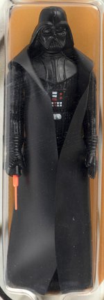 PALITOY STAR WARS (1978) - DARTH VADER 12 BACK-B AFA 75 EX+/NM.