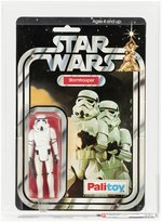 PALITOY STAR WARS (1978) - STORMTROOPER 12 BACK-B AFA 75+ EX+/NM.