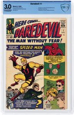 DAREDEVIL #1 APRIL 1964 CBCS 3.0 GOOD/VG (FIRST DAREDEVIL).