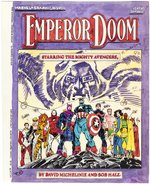 MARVEL GRAPHIC NOVEL THE AVENGERS - EMPEROR DOOM COMPLETE PAGES AND COVER COLOR GUIDES (ANDY YANCHUS COLORIST).