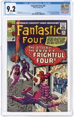 FANTASTIC FOUR #36 MARCH 1965 CGC 9.2 NM- (FIRST FRIGHTFUL FOUR & MEDUSA).