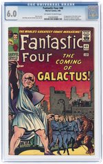 FANTASTIC FOUR #48 MARCH 1966 CGC 6.0 FINE (FIRST SILVER SURFER & GALACTUS).