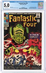 FANTASTIC FOUR #49 APRIL 1966 CGC 5.0 VG/FINE (FIRST FULL GALACTUS).