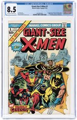 GIANT-SIZE X-MEN #1 SUMMER 1975 CGC 8.5 VF+ (FIRST STORM, NIGHTCRAWLER, COLOSSUS AND THUNDERBIRD).