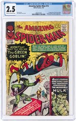 AMAZING SPIDER-MAN #14 JULY 1964 CGC 2.5 GOOD+ (FIRST GREEN GOBLIN).