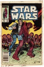 MARVEL STAR WARS COVER COLOR KEY PROOF FOR ISSUE #91.