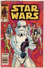 MARVEL STAR WARS COVER COLOR KEY PROOF FOR ISSUE #97.